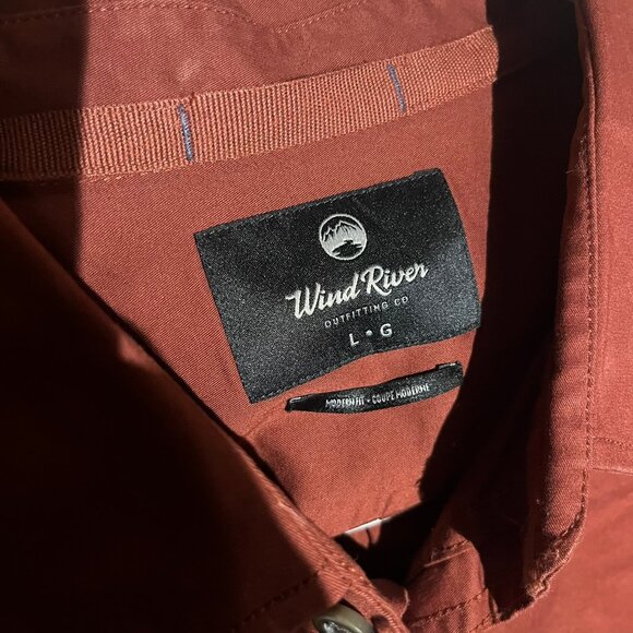 WindRiver Utility Shirt – Burgundy NWT - Picture 5 of 5